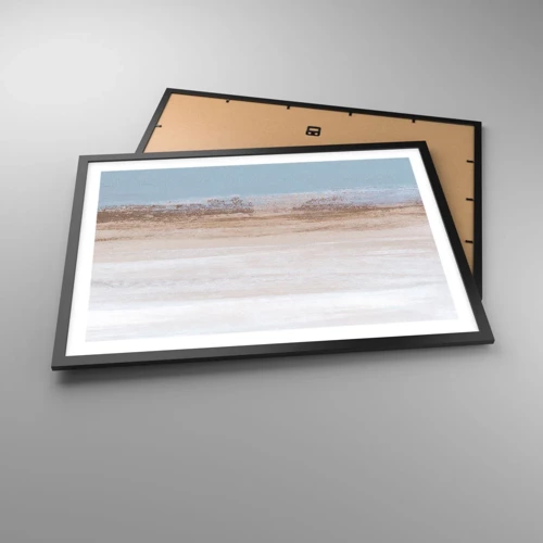 Poster in black frame - Ambiguous Landscape - 70x50 cm