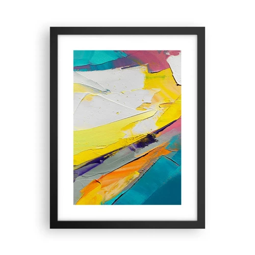 Poster in black frame - Anatomy of Light - 30x40 cm