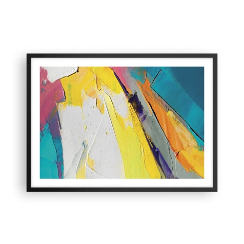 Poster in black frame - Anatomy of Light - 70x50 cm