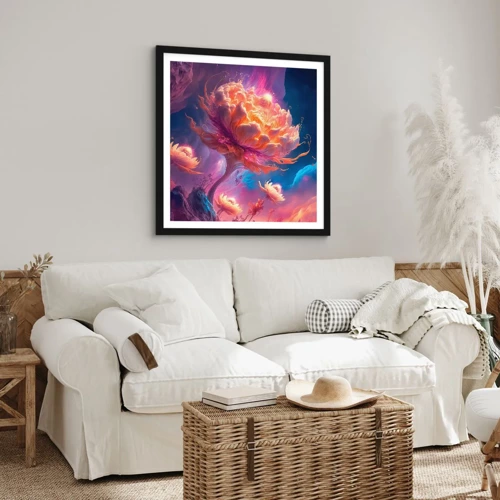 Poster in black frame - Another World - 30x30 cm