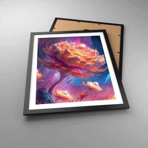 Poster in black frame - Another World - 40x50 cm