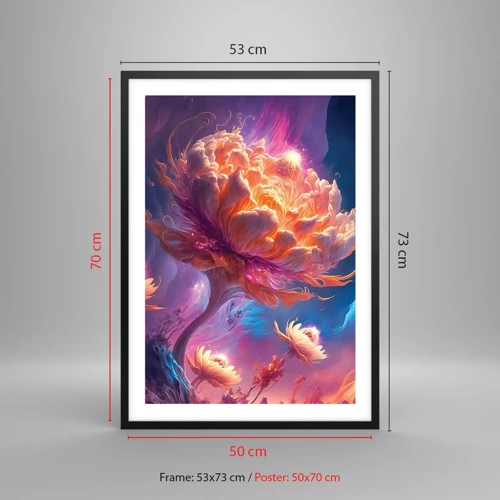 Poster in black frame - Another World - 50x70 cm