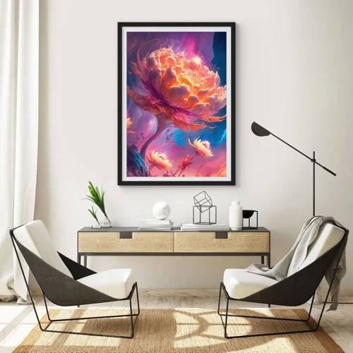 Poster in black frame - Another World - 70x100 cm