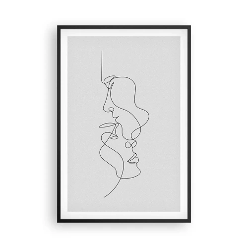 Poster in black frame - Ardour of Desires - 61x91 cm