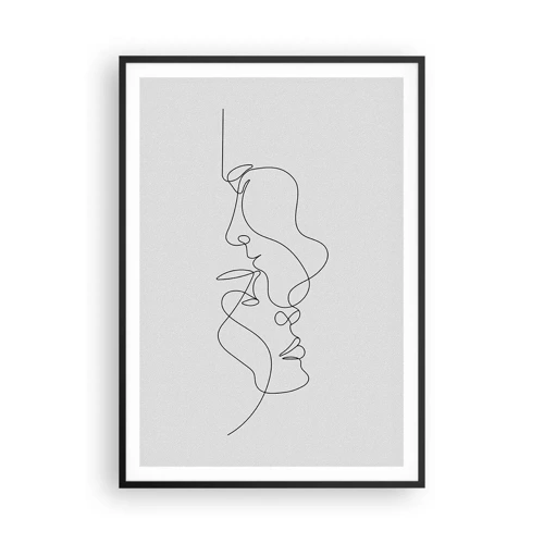 Poster in black frame - Ardour of Desires - 70x100 cm