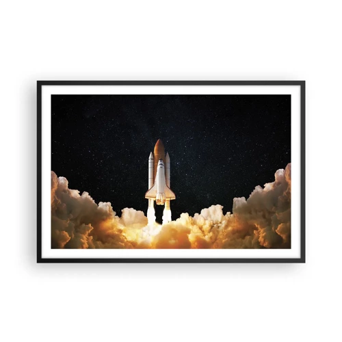 Poster in black frame - As Astra! - 91x61 cm