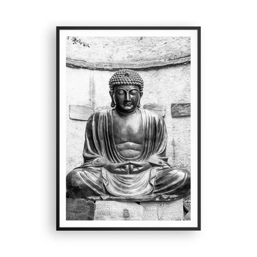 Poster in black frame - At the Source of Peace - 70x100 cm