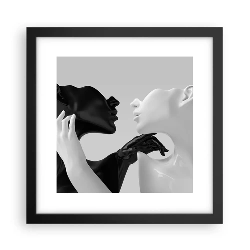 Poster in black frame - Attraction - Desire - 30x30 cm