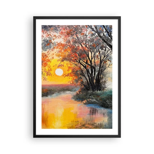 Poster in black frame - Autumn Impressions - 50x70 cm