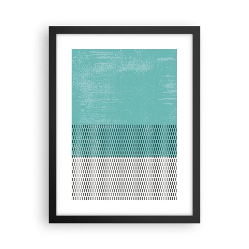 Poster in black frame - Balanced Composition - 30x40 cm