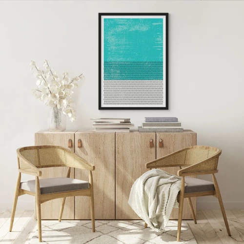 Poster in black frame - Balanced Composition - 61x91 cm