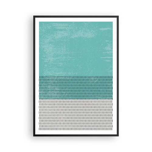 Poster in black frame - Balanced Composition - 70x100 cm