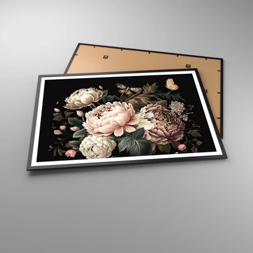 Poster in black frame - Baroque Style - 100x70 cm