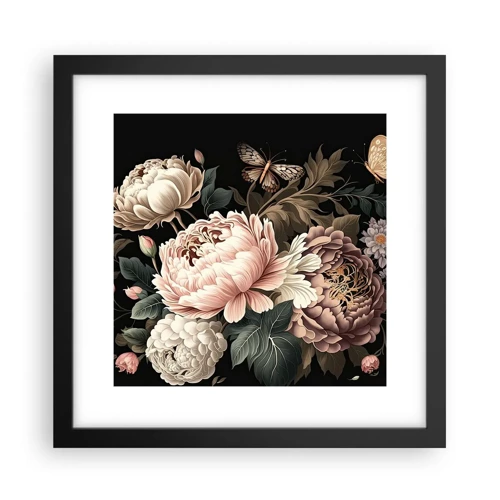 Poster in black frame - Baroque Style - 30x30 cm