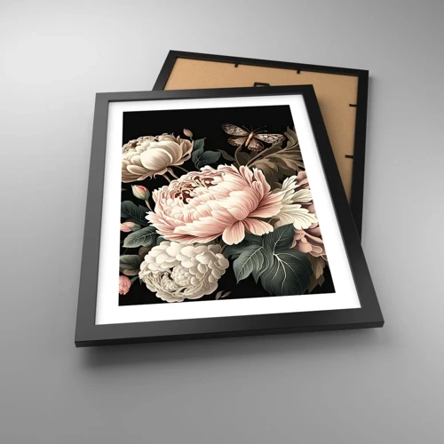 Poster in black frame - Baroque Style - 30x40 cm