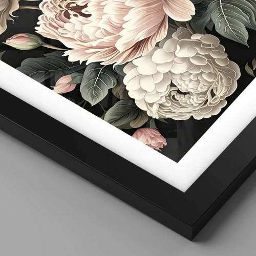 Poster in black frame - Baroque Style - 40x50 cm