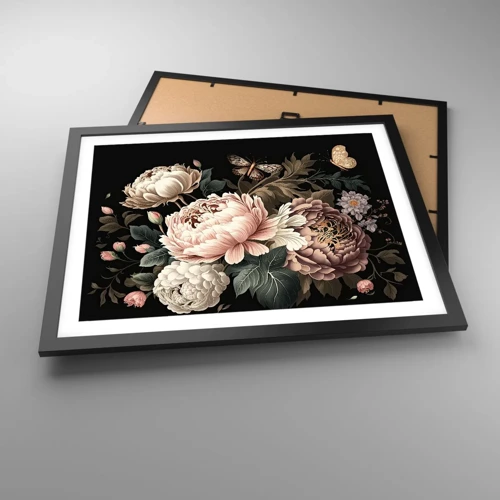 Poster in black frame - Baroque Style - 50x40 cm