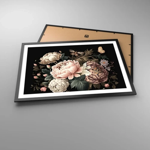 Poster in black frame - Baroque Style - 70x50 cm