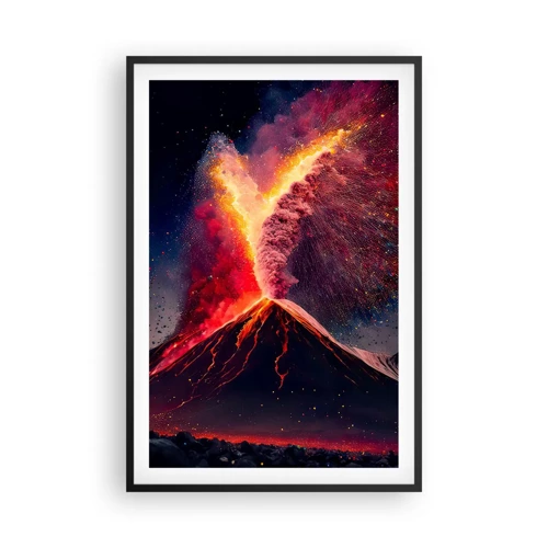 Poster in black frame - Beauty and Threat - 61x91 cm