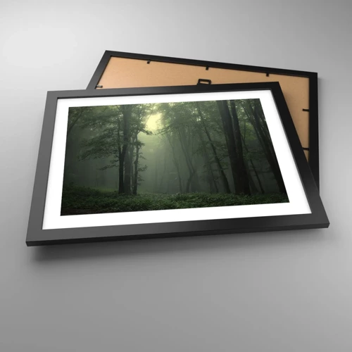 Poster in black frame - Before It Wakes Up - 40x30 cm