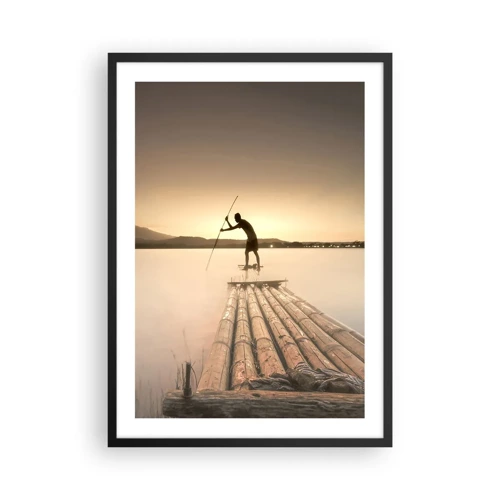 Poster in black frame - Before Rest - 50x70 cm