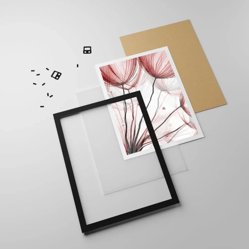 Poster in black frame - Before Takeoff - 50x70 cm