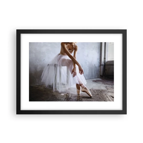 Poster in black frame - Before the Ramp Lights Are On - 40x30 cm