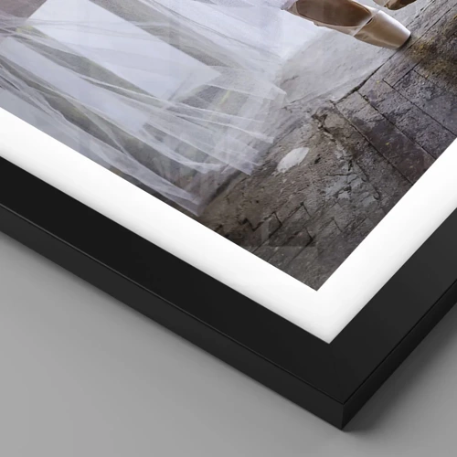 Poster in black frame - Before the Ramp Lights Are On - 91x61 cm