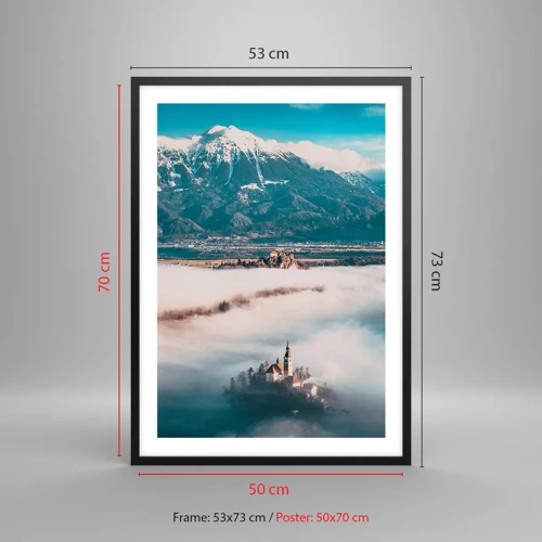 Poster in black frame - Beginning of a Fairy Tale - 50x70 cm