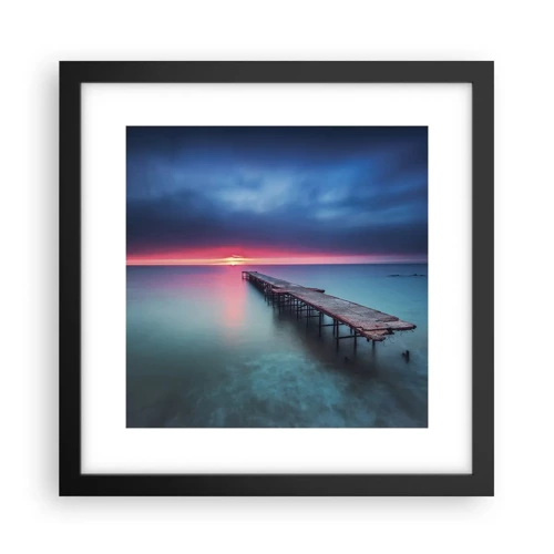 Poster in black frame - Between Heaven and Earth - 30x30 cm