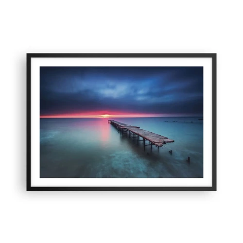 Poster in black frame - Between Heaven and Earth - 70x50 cm