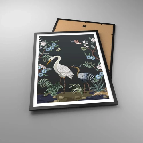 Poster in black frame - Bird Truth - 50x70 cm