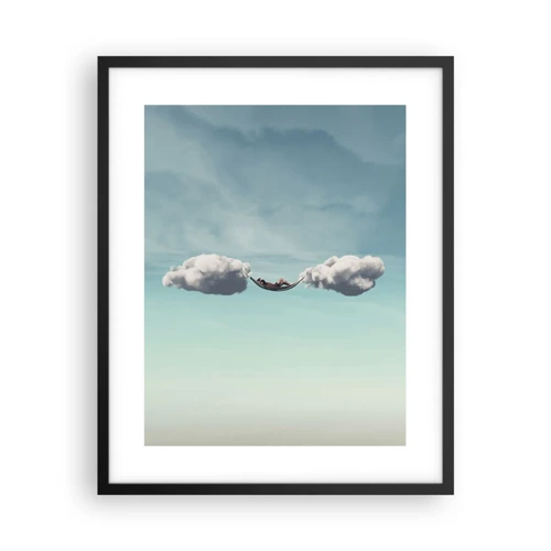 Poster in black frame - Blissful Moment - 40x50 cm