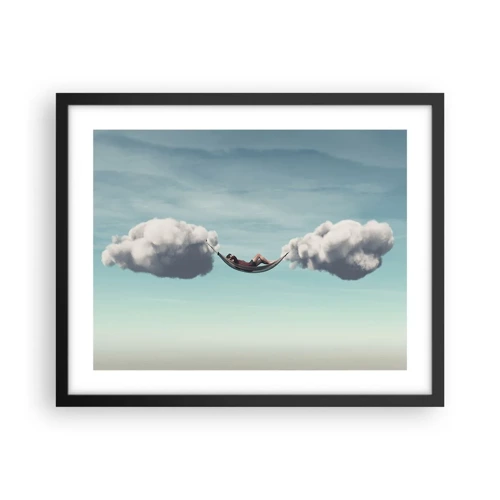 Poster in black frame - Blissful Moment - 50x40 cm