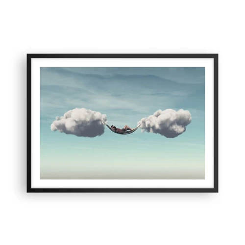 Poster in black frame - Blissful Moment - 70x50 cm