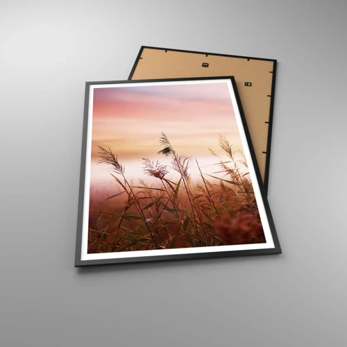 Poster in black frame - Blowing in the Wind - 70x100 cm