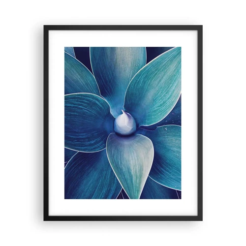 Poster in black frame - Blue from the Sky - 40x50 cm