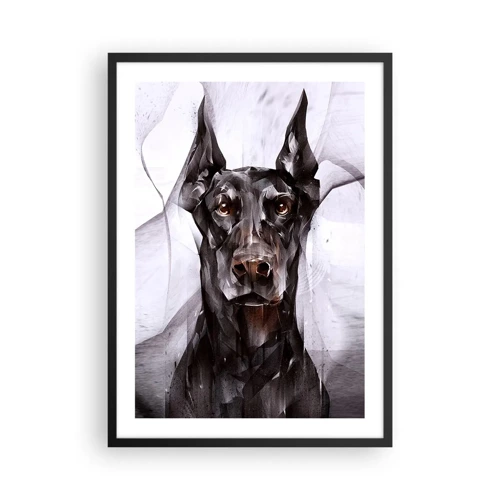 Poster in black frame - Born to Nobility - 50x70 cm