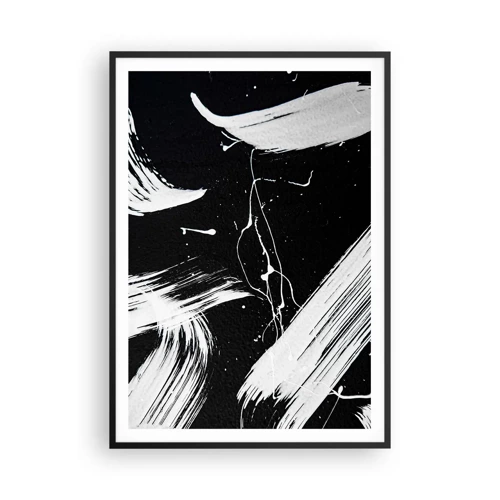 Poster in black frame - Breaking the Darkness - 70x100 cm