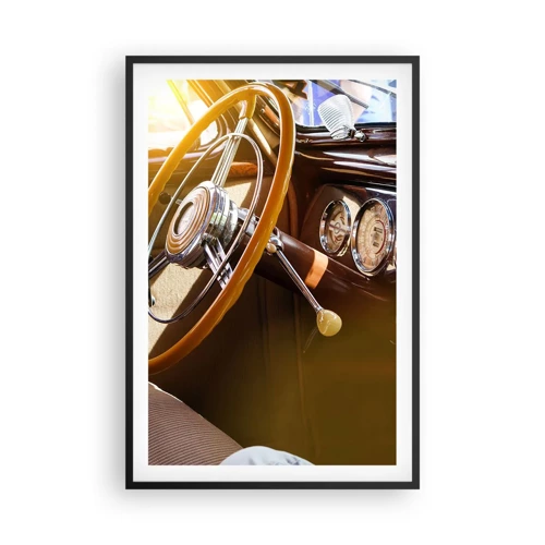 Poster in black frame - Breath of Luxury form the Past - 61x91 cm