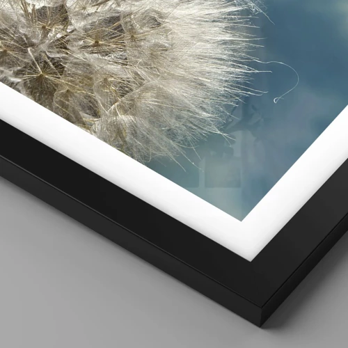 Poster in black frame - Breath of an Angel - 100x70 cm