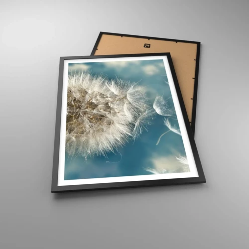 Poster in black frame - Breath of an Angel - 50x70 cm