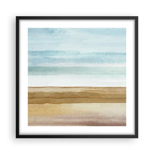 Poster in black frame - Calming - 50x50 cm