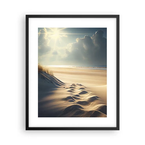 Poster in black frame - Calming Landscape - 40x50 cm