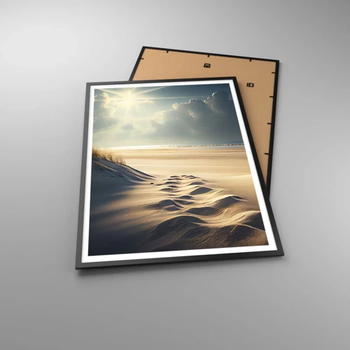 Poster in black frame - Calming Landscape - 70x100 cm