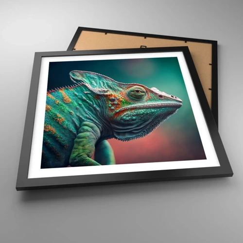 Poster in black frame - Can You See Me? That's Too Bad... - 40x40 cm