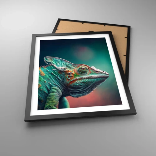 Poster in black frame - Can You See Me? That's Too Bad... - 40x50 cm