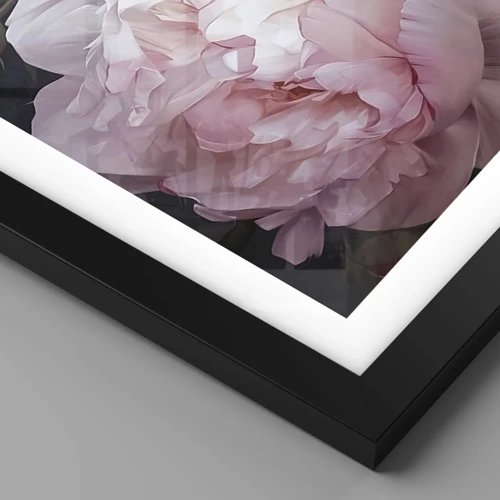 Poster in black frame - Captured in Full Bloom - 40x50 cm