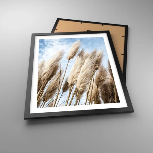 Poster in black frame - Caress of Sun and Wind - 40x50 cm