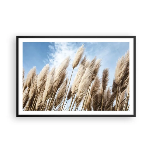 Poster in black frame - Caress of Sun and Wind - 91x61 cm